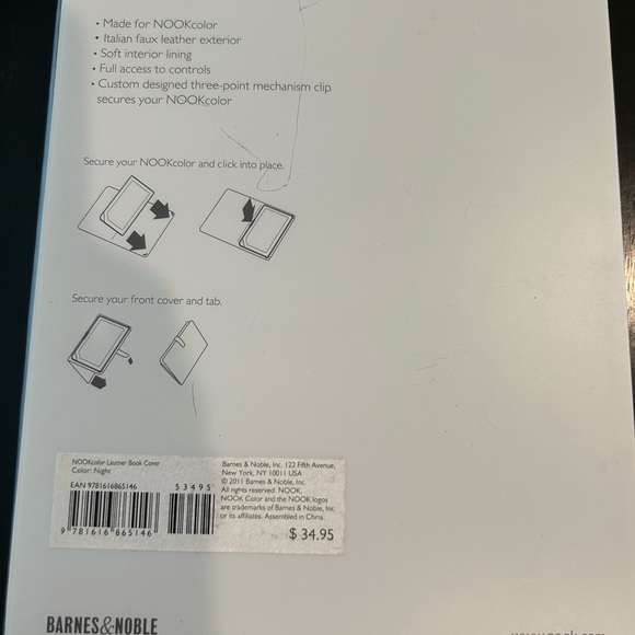 New/unused nook cover - Picture 2 of 6